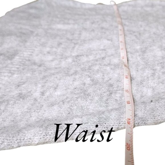 WMN Grey Cowl Neck Sweater Tunic SM Oversized Airy Coastal Grandma - Picture 9 of 10